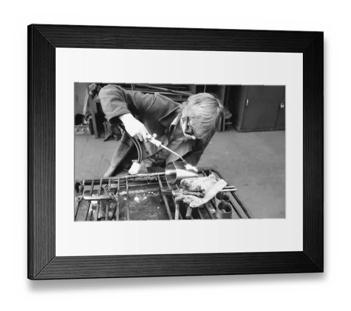 Framed Print : Training at the Volkswagen plant is sought after by apprentices and is considered exemplary 11