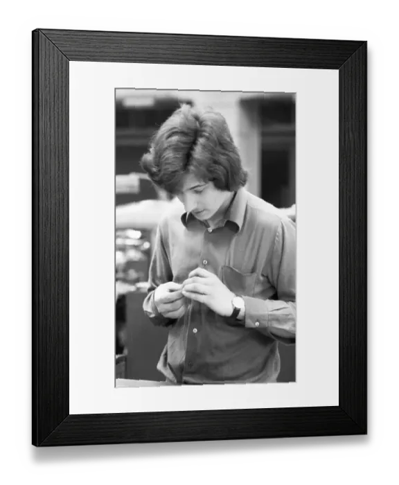 Framed Print : Training at the Volkswagen plant is sought after by apprentices and is considered exemplary 11 Framed Print : Training at the Volkswagen plant is sought after by apprentices and is considered exemplary 11