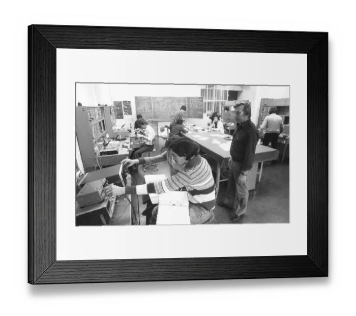Framed Print : Training at the Volkswagen plant is sought after by apprentices and is considered exemplary 11