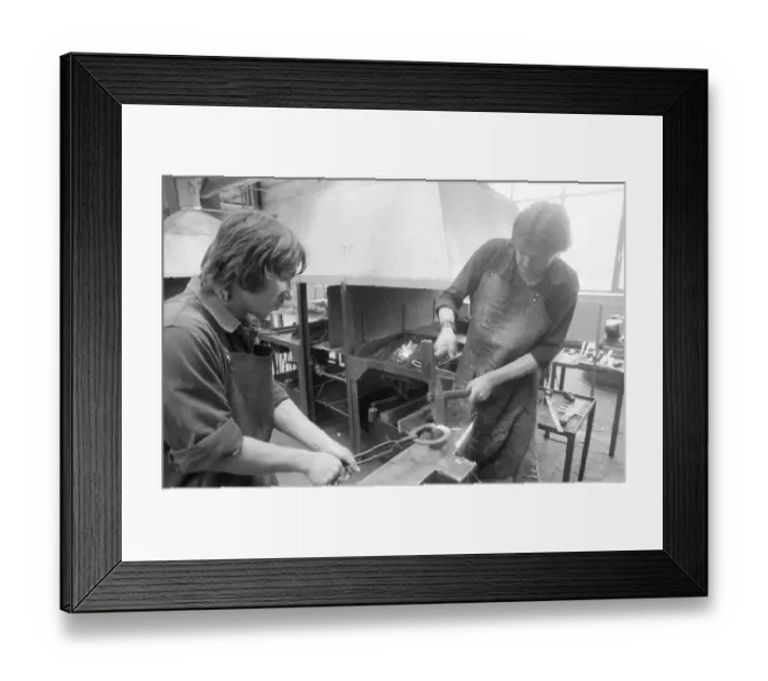 Framed Print : Training at the Volkswagen plant is sought after by apprentices and is considered exemplary 11
