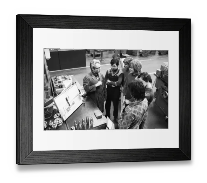 Framed Print : Training at the Volkswagen plant is sought after by apprentices and is considered exemplary 11 Framed Print : Training at the Volkswagen plant is sought after by apprentices and is considered exemplary 11