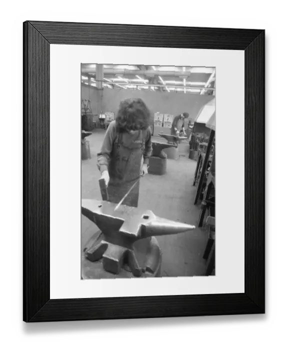 Framed Print : Training at the Volkswagen plant is sought after by apprentices and is considered exemplary 11