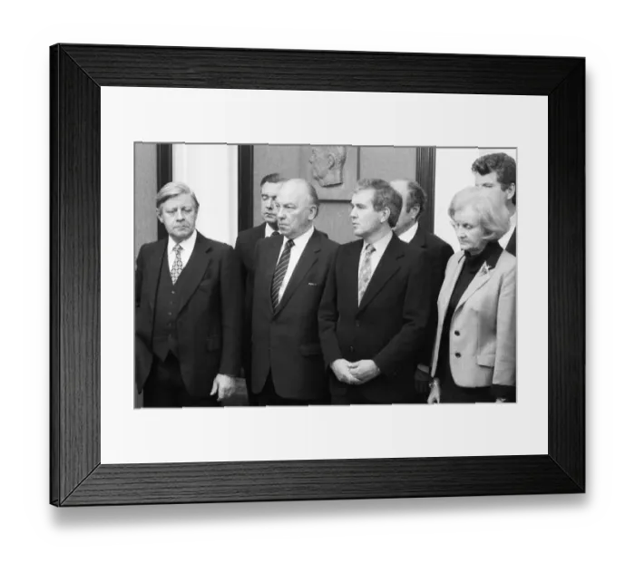 Framed Print : Election, swearing-in and presentation of the Schmidt Cabinet on 05 Framed Print : Election, swearing-in and presentation of the Schmidt Cabinet on 05