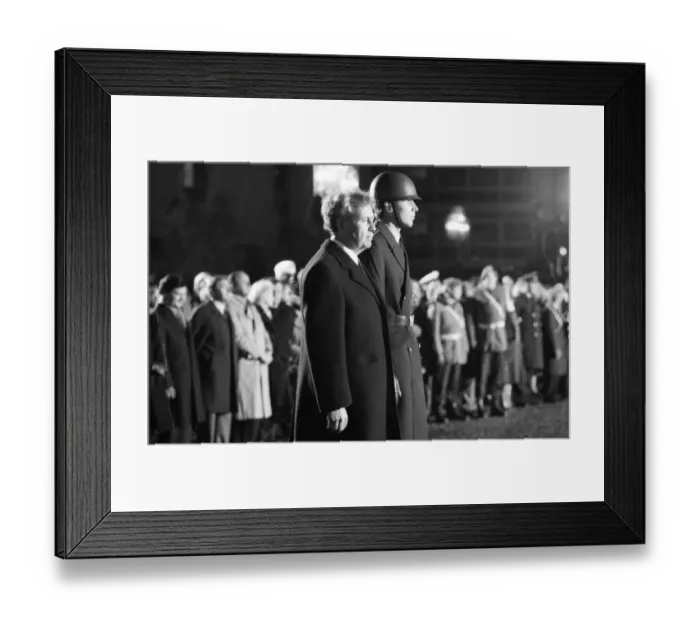 Framed Print : Public swearing-in of Bundeswehr recruits in Bonn on 12 Framed Print : Public swearing-in of Bundeswehr recruits in Bonn on 12