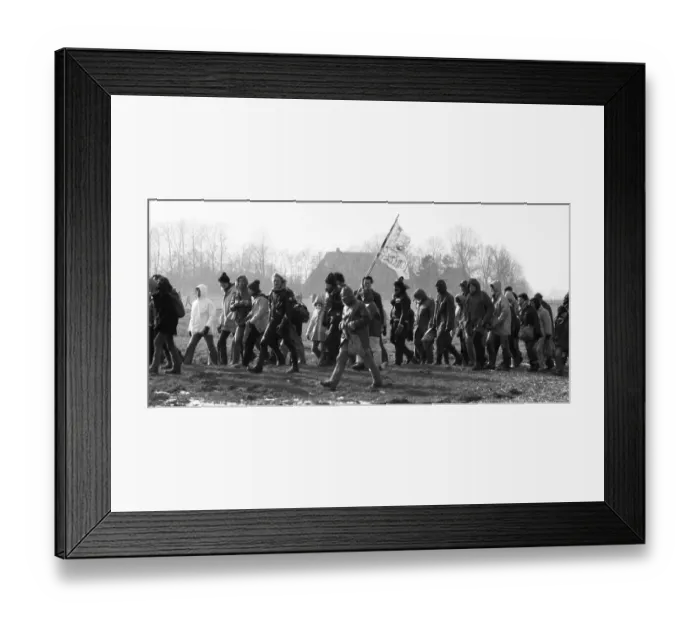 Framed Print : About 100, 000 demonstrators, peaceful and violent Framed Print : About 100, 000 demonstrators, peaceful and violent
