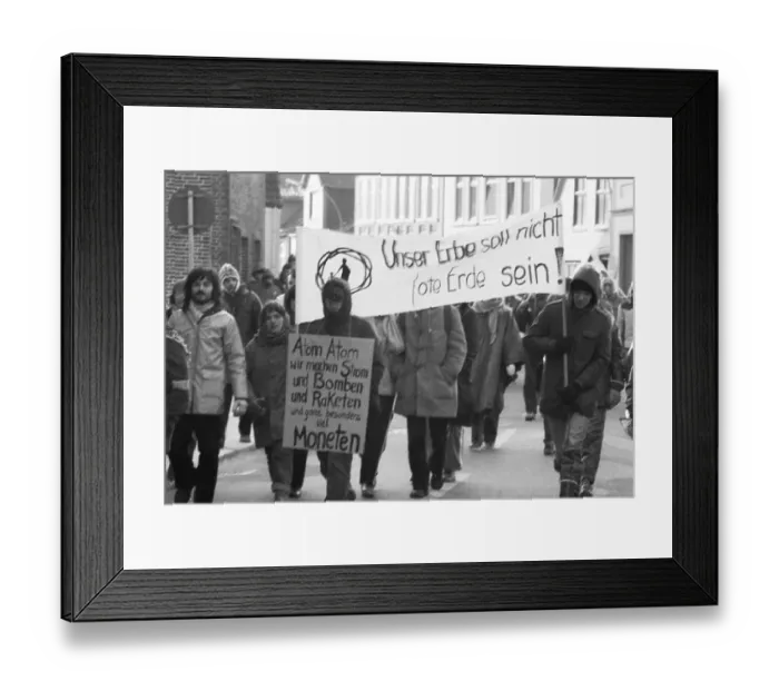 Framed Print : About 100, 000 demonstrators, peaceful and violent Framed Print : About 100, 000 demonstrators, peaceful and violent