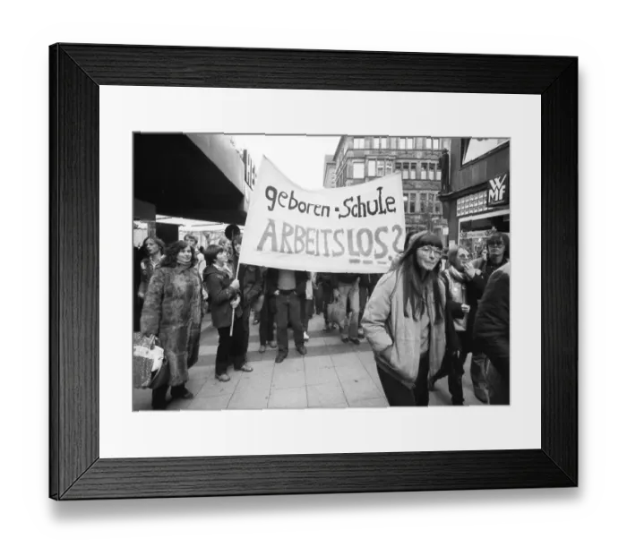 Framed Print : 10, 000, called by the trade unions