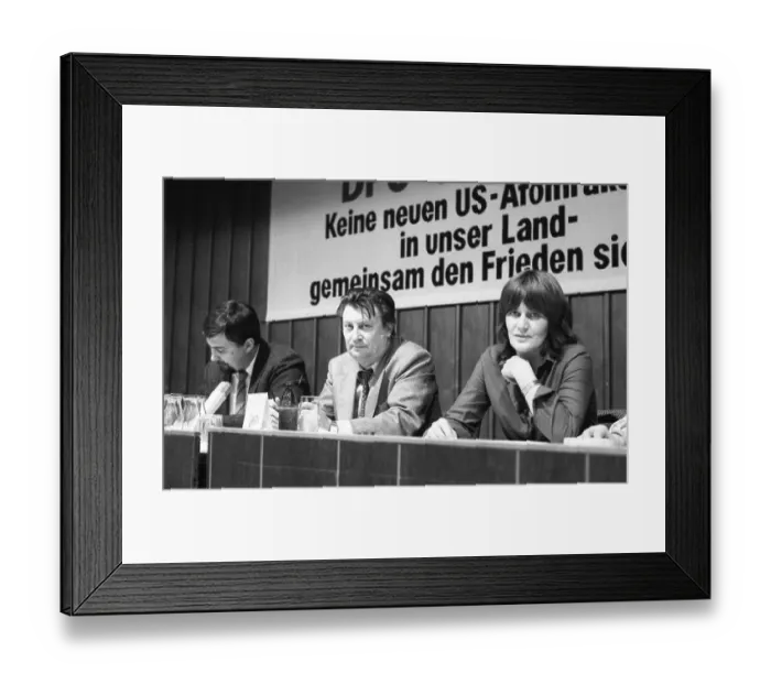 Framed Print : The DFU Union Congress (Party Congress) on 15