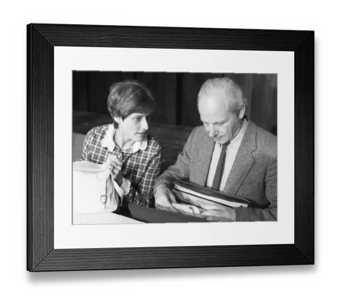 Framed Print : The rejection of the NATO decision was the central theme of this meeting