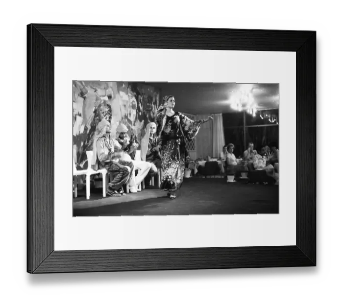 Framed Print : Country and people, old town on 05