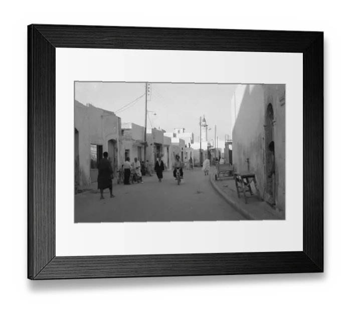 Framed Print : Country and people, old town on 05 Framed Print : Country and people, old town on 05