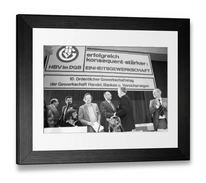 Framed Print : 10th Ordinary Trade Union Congress of the Trade Framed Print : 10th Ordinary Trade Union Congress of the Trade