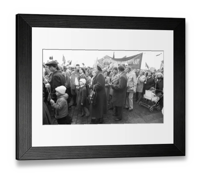 Framed Print : CZE, Czech Republic, Prague: CSSR