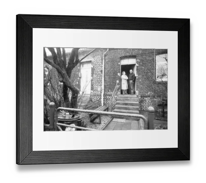 Framed Print : Stoppelmannsweg miners housing estate