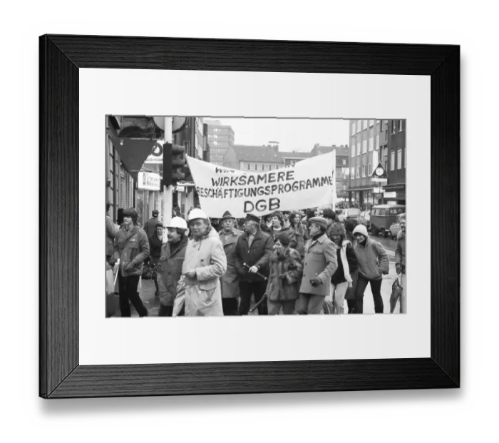 Framed Print : Concern for their jobs brought more than 5 Framed Print : Concern for their jobs brought more than 5