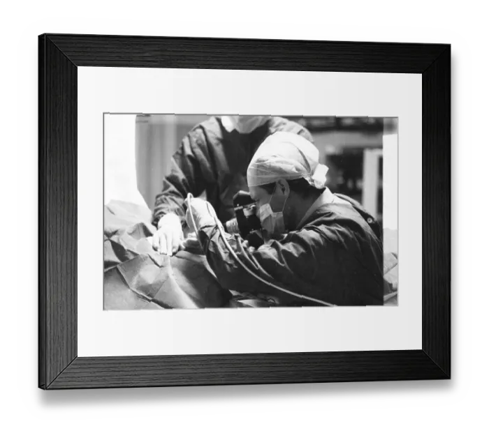 Framed Print : Everyday life at the General Hospital in October 1981 Framed Print : Everyday life at the General Hospital in October 1981