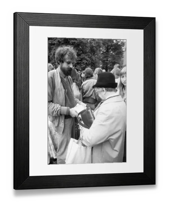Framed Print : The 19th Protestant Church Congress in June 1981 Framed Print : The 19th Protestant Church Congress in June 1981