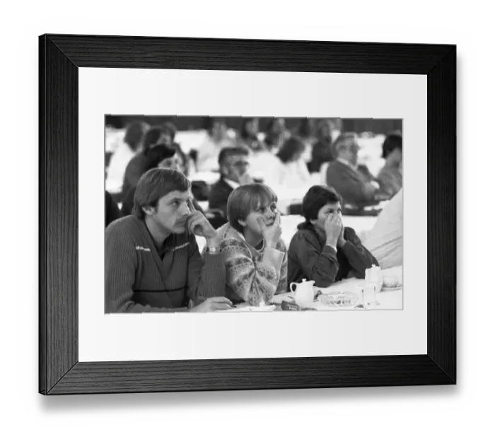 Framed Print : In 1982, this SPD congress, called by the Bielefeld Appeal