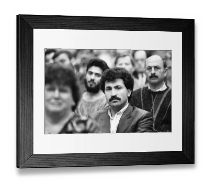 Framed Print : The 1990 DGB Conference for Foreigners advocated a humane law on foreigners Framed Print : The 1990 DGB Conference for Foreigners advocated a humane law on foreigners