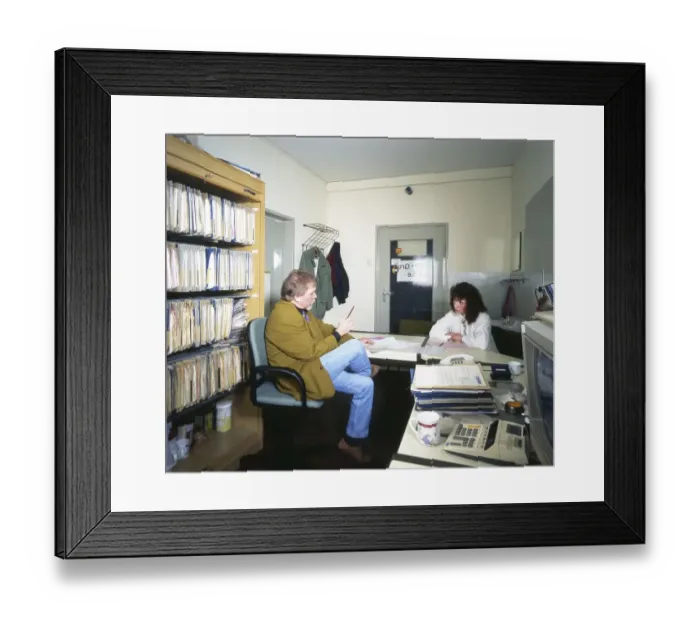 Framed Print : The Social Welfare Office in Hagen Framed Print : The Social Welfare Office in Hagen