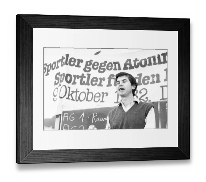Framed Print : Sportsmen for Peace, as part of the peace movement Framed Print : Sportsmen for Peace, as part of the peace movement