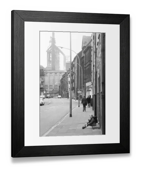 Framed Print : The districts of Bruchhausen and Hochfeld