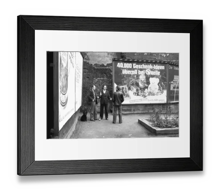 Framed Print : The districts of Bruchhausen and Hochfeld
