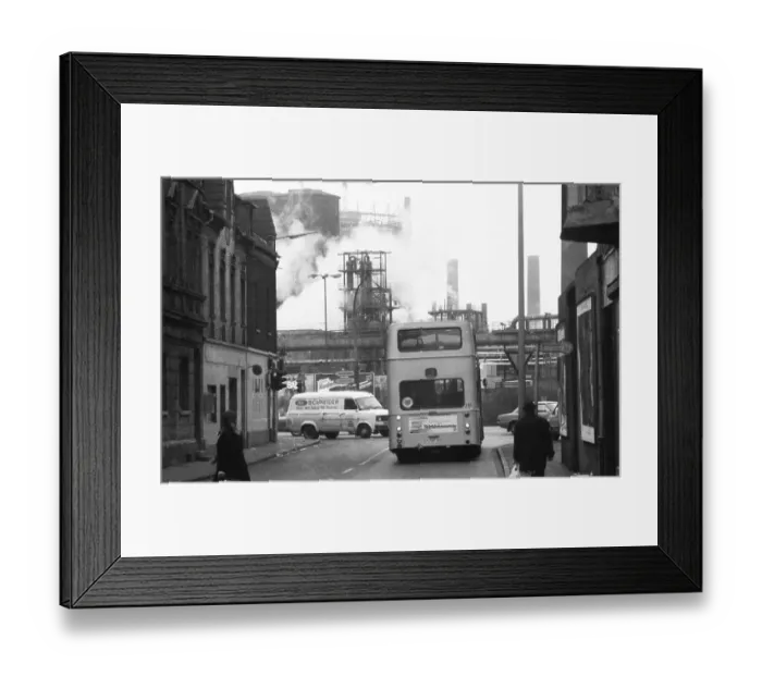 Framed Print : The districts of Bruchhausen and Hochfeld