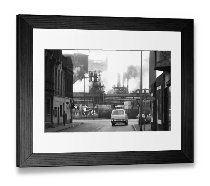 Framed Print : The districts of Bruchhausen and Hochfeld Framed Print : The districts of Bruchhausen and Hochfeld