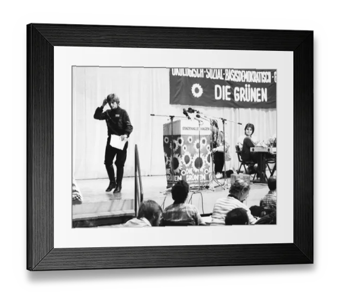 Framed Print : The Greens met for their 1982 national congress