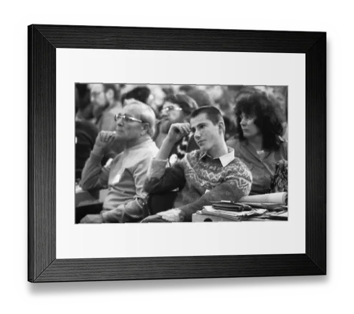 Framed Print : The Greens met for their national congress in 1982 Framed Print : The Greens met for their national congress in 1982