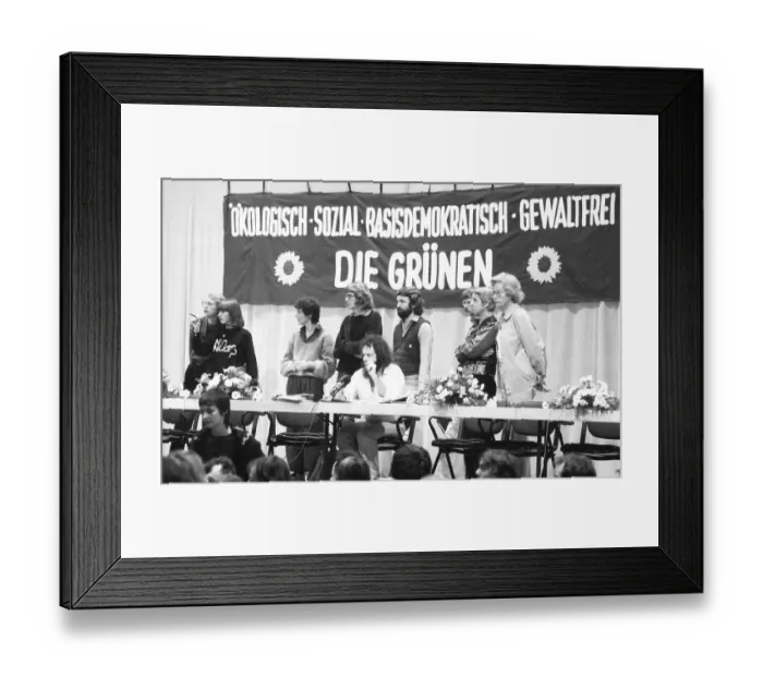 Framed Print : The Greens met for their national congress in 1982