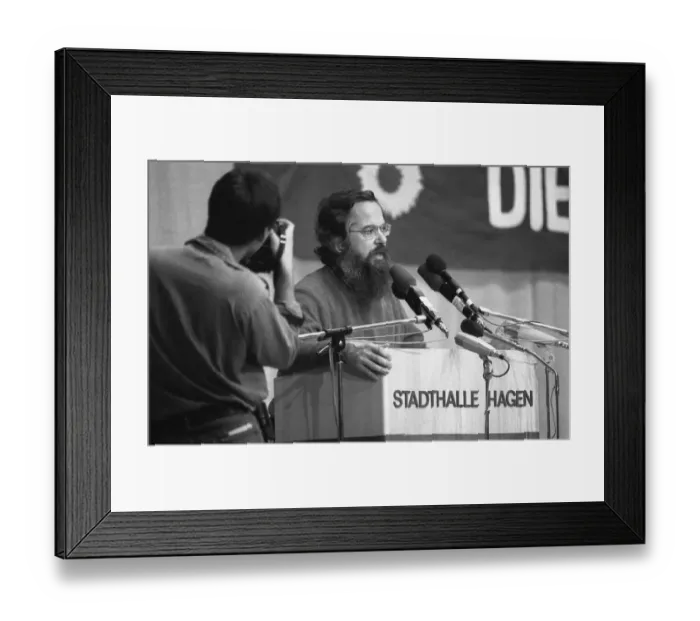 Framed Print : The Greens met for their national congress in 1982 Framed Print : The Greens met for their national congress in 1982