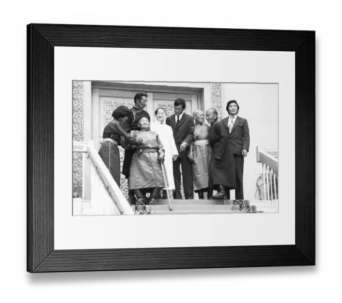 Framed Print : Faces of Mongolia under communist rule 1982 shows this photo Framed Print : Faces of Mongolia under communist rule 1982 shows this photo