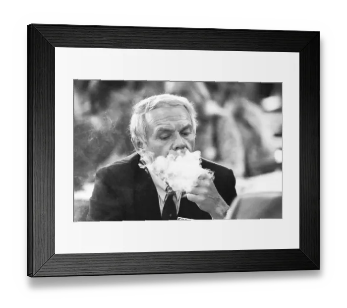 Framed Print : SPD Party Congress April 1982. Guenter Samtlebe