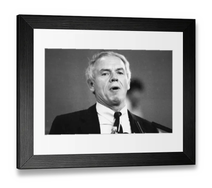 Framed Print : SPD Party Congress April 1982.Guenter Samtlebe Framed Print : SPD Party Congress April 1982.Guenter Samtlebe