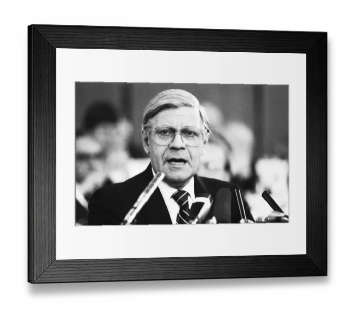 Framed Print : SPD Party Conference April 1982 Framed Print : SPD Party Conference April 1982