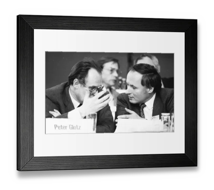 Framed Print : SPD Party Conference April 1982 Framed Print : SPD Party Conference April 1982