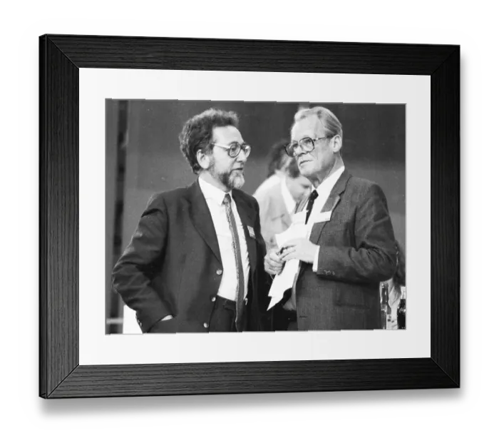 Framed Print : SPD Party Conference April 1982 Framed Print : SPD Party Conference April 1982
