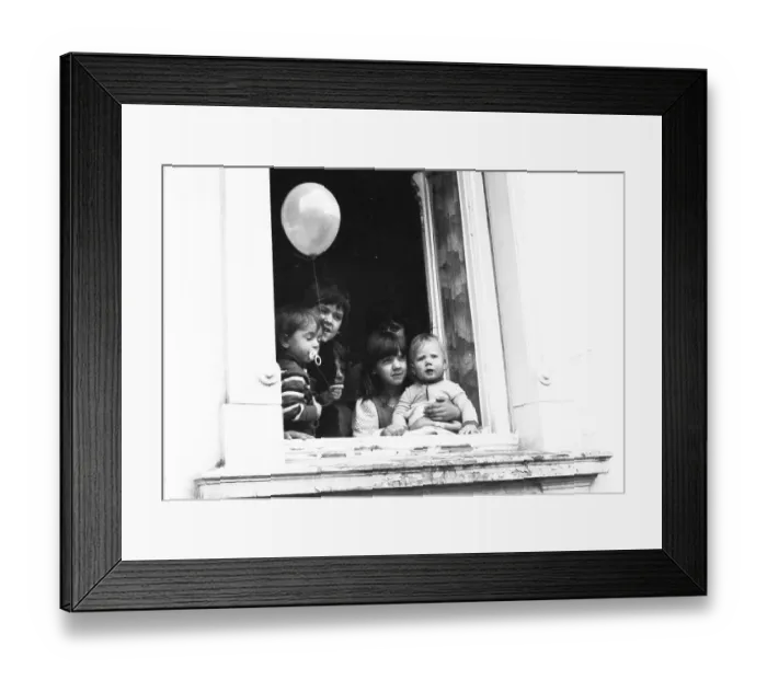 Framed Print : The traditional Easter March Ruhr 1982