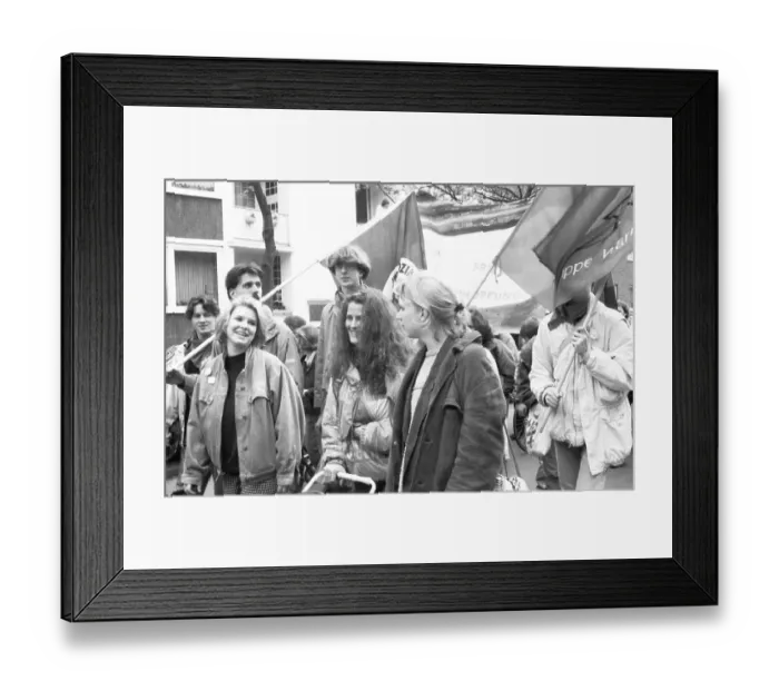 Framed Print : The Easter March 1990 was marked by the change in the Eastern Bloc Framed Print : The Easter March 1990 was marked by the change in the Eastern Bloc