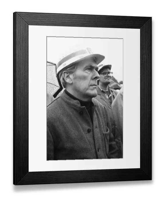 Framed Print : 3000 steelworkers at the Peine-Salzgitter steelworks took to the streets in 1982 to protest out of concern for their Framed Print : 3000 steelworkers at the Peine-Salzgitter steelworks took to the streets in 1982 to protest out of concern for their