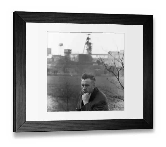Framed Print : Due to the energy and mining crisis