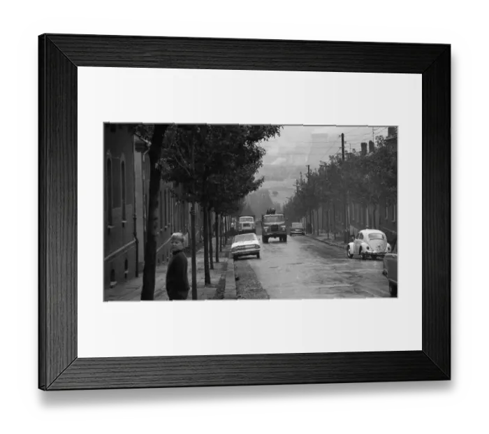 Framed Print : The Ruhr Area with photographic impressions in the years from 1965 to 1970 Framed Print : The Ruhr Area with photographic impressions in the years from 1965 to 1970