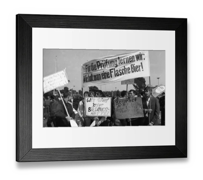 Framed Print : In the years 1965 to 1971, apprentices
