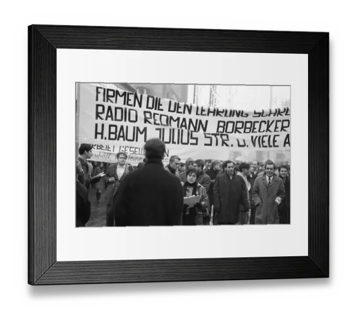 Framed Print : In the years 1965 to 1971, apprentices Framed Print : In the years 1965 to 1971, apprentices