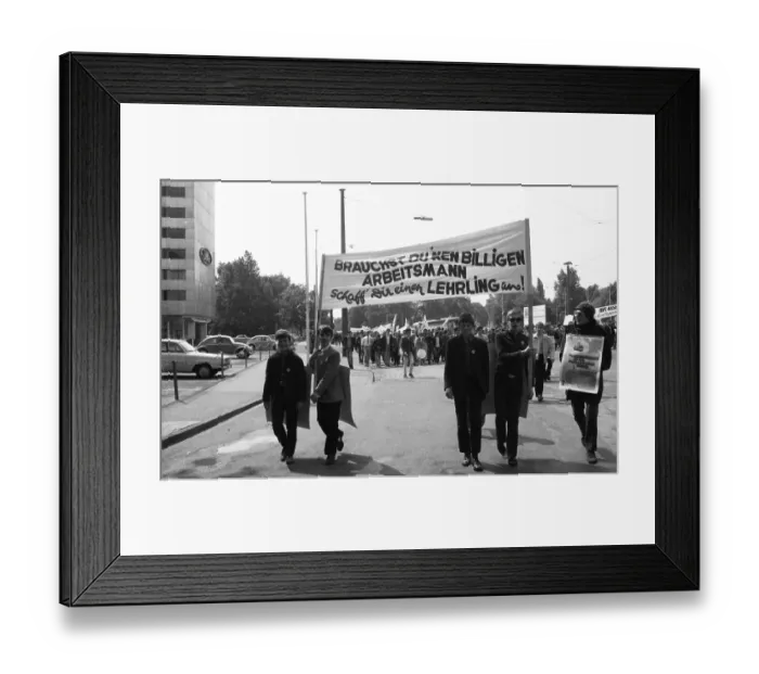 Framed Print : In the years 1965 to 1971, apprentices Framed Print : In the years 1965 to 1971, apprentices