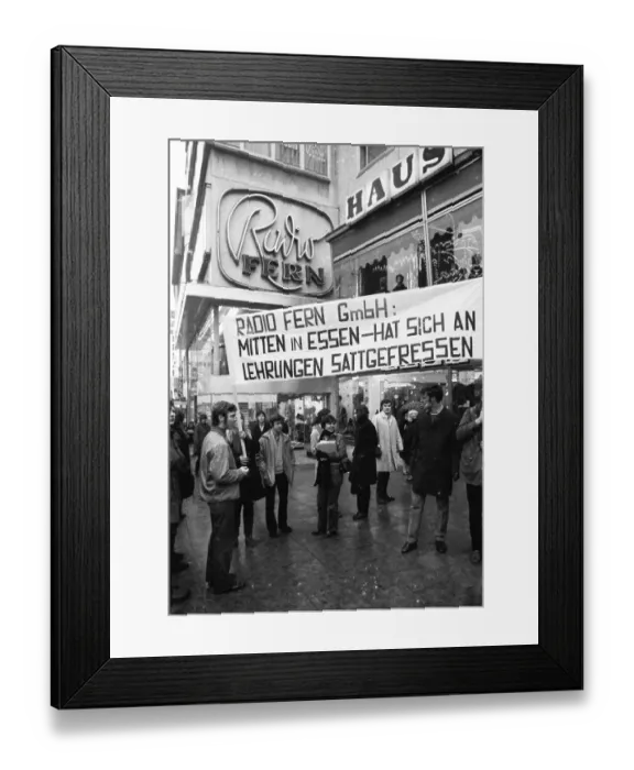 Framed Print : In the years 1965 to 1971, apprentices