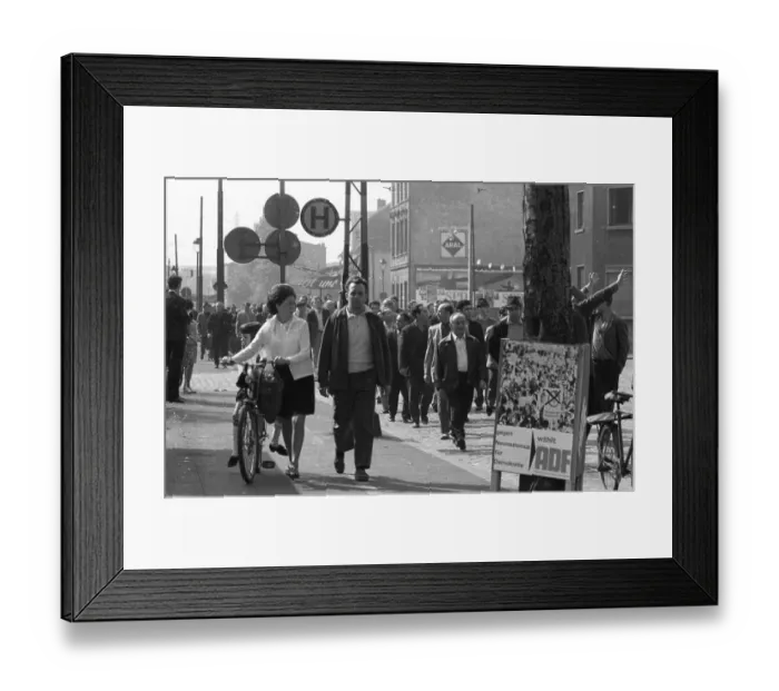 Framed Print : The expansion of the spontaneous strikes in September 1969 extended to the Ruhr area Framed Print : The expansion of the spontaneous strikes in September 1969 extended to the Ruhr area