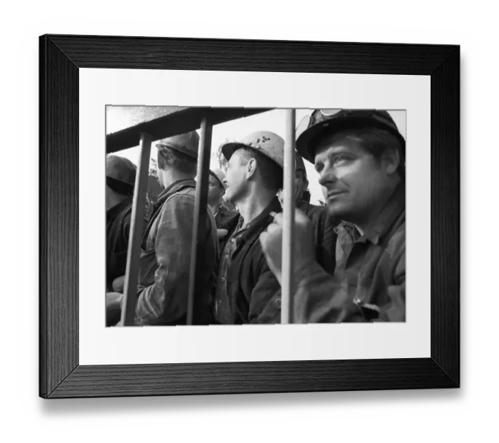 Framed Print : The expansion of the spontaneous strikes in September 1969 extended to the Ruhr area